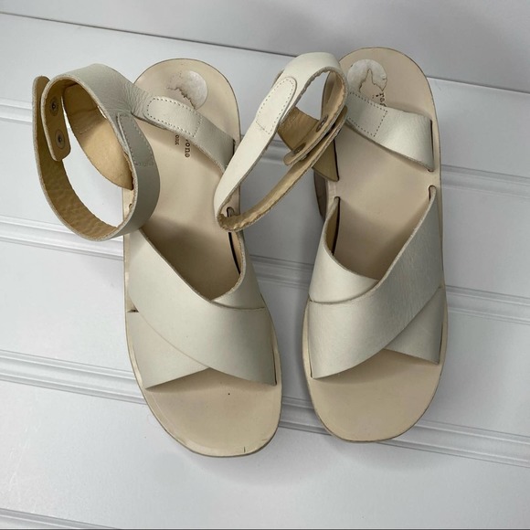 Rag & Bone Ivory Hester Platform Cross Size 38 - Picture 2 of 12